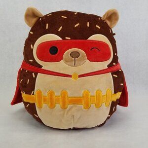 Squishmallows Hans The Hedgehog 12” Superhero Costume Squad Cape Plush Animal